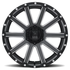 XD Series Heist XD818 SB-M 20x10 -24 6x135mm 87.1mm Satin Black Milled