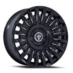 DUB Honcho DC272 GBM 22x9 +38 5x107.95mm 72.56mm Gloss Black Milled