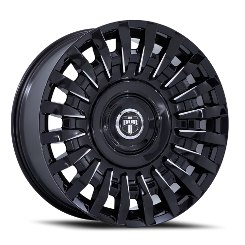 DUB Honcho DC272 GBM 24x9 +15 5x115mm 74.1mm Gloss Black Milled