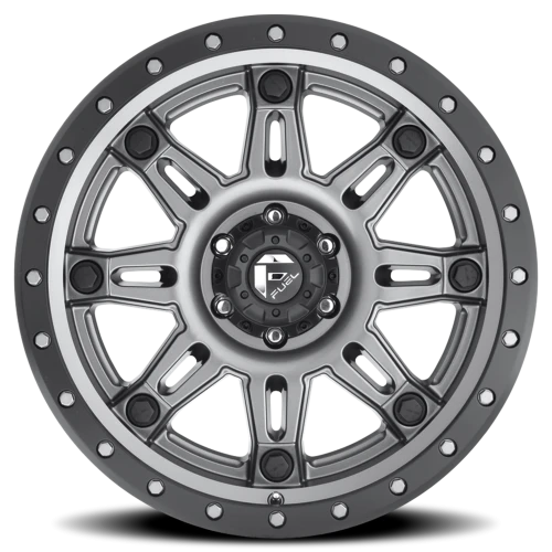 Fuel Hostage III D568 20x9 +1 5x150mm 110.3mm Matte Anthracite Black Ring