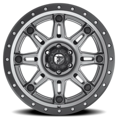 Fuel Hostage III D568 20x9 +1 5x150mm 110.3mm Matte Anthracite Black Ring