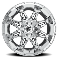 Fuel Hostage D530 18x9 -12 8x170mm 125.2mm Chrome