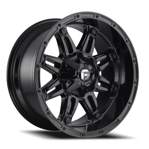Fuel Hostage D625 20x9 +19 6x120mm 78.1mm Gloss Black