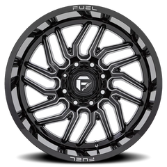 Fuel Hurricane D807 20x10 -18 6x139.7mm 106.1mm Gloss Black Milled