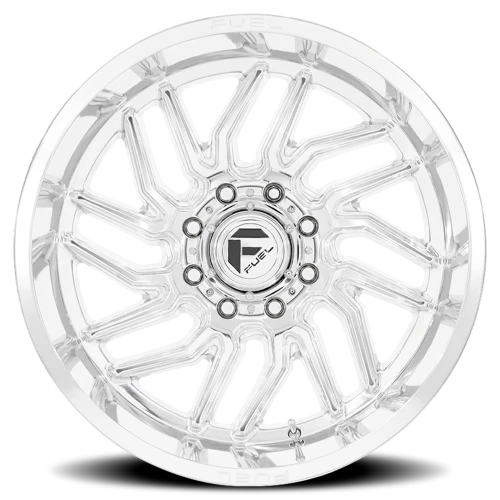 Fuel Hurricane D809 20x10 -18 6x135mm 87.1mm Polished  Milled