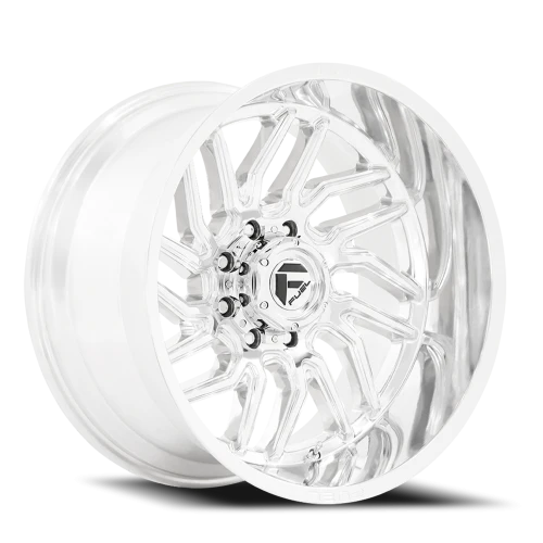 Fuel Hurricane D809 20x10 -18 8x180mm 124.2mm Polished  Milled