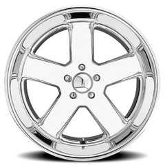 US Mags Hustler U116 22x11 +18 5x127mm 78.1mm Chrome