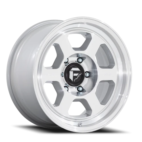 Fuel Hype FC860 18x8.5 -10 5x127mm 71.5mm Machined Silver