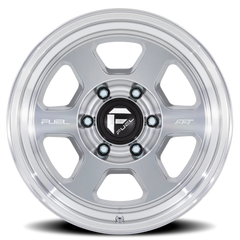 Fuel Hype FC860 18x8.5 -10 5x150mm 110.1mm Machined Silver