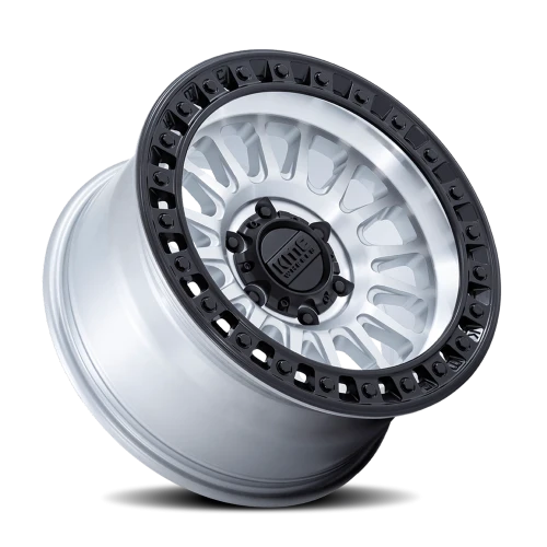 KMC IMS KM552 DB 18x9 +18 6x139.7mm 106.1mm Machined Matte Black Lip