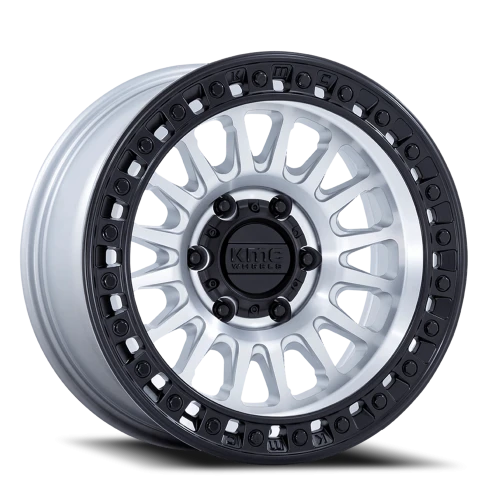 KMC IMS KM552 DB 18x9 +0 8x165.1mm 125.1mm Machined Matte Black Lip