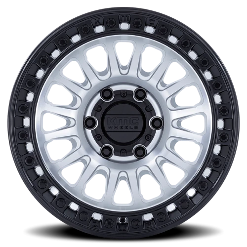 KMC IMS KM552 DB 20x9 +18 8x165.1mm 125.1mm Machined Matte Black Lip
