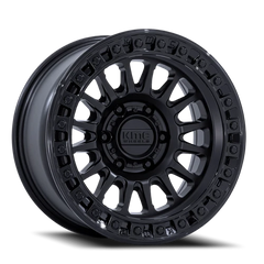 KMC IMS KM552 MB 17x8.5 -10 5x127mm 71.5mm Matte Black Gloss Black Lip