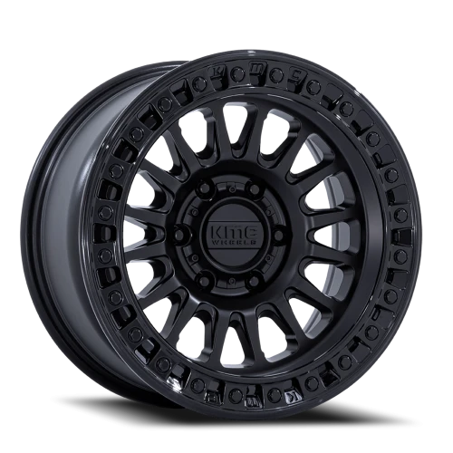 KMC IMS KM552 MB 18x9 +30 6x135mm 87.1mm Matte Black Gloss Black Lip