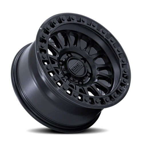 KMC IMS KM552 MB 20x9 +0 8x180mm 124.2mm Matte Black Gloss Black Lip