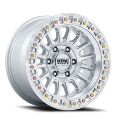 KMC IMS KM552 SD 18x9 +18 8x180mm 124.2mm Gloss Silver Machined Face