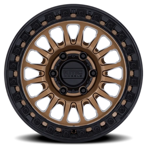 KMC IMS KM552 ZB 20x9 +18 8x170mm 125.1mm Matte Bronze Gloss Black Lip