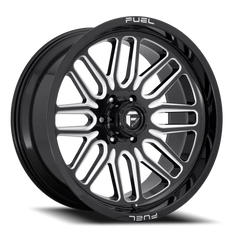 Fuel Ignite D662 20x10 -18 8x165.1mm 125.2mm Gloss Black Milled
