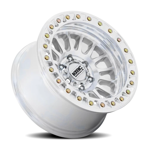 KMC Impact Beadlock KM239DX 17x9 +1 6x139.7mm 108mm Machined Silver