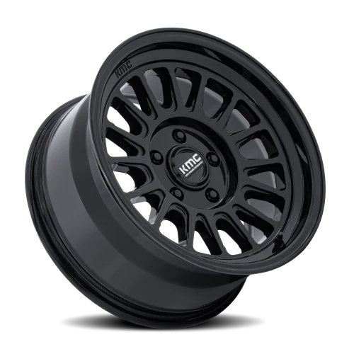 KMC Impact FFT KM733BX 17x8.5 +0 5x127mm 71.5mm Gloss Black