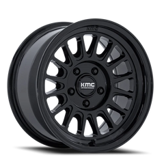 KMC Impact FFT KM733BX 17x8.5 +25 6x135mm 87.1mm Gloss Black