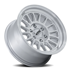 KMC Impact FFT KM733SD 18x9 +0 8x165.1mm 125.1mm Gloss Silver Machined Face
