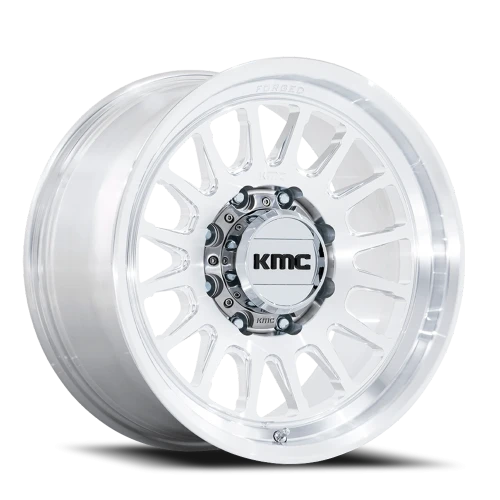 KMC Impact Forged Monoblock KM452 DX 18x9 +18 8x180mm 124.2mm Machined Raw Machined
