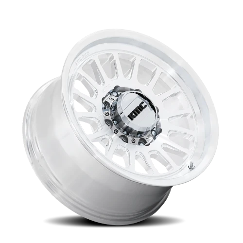 KMC Impact Forged Monoblock KM452 DX 18x9 -12 8x165.1mm 125.1mm Machined Raw Machined