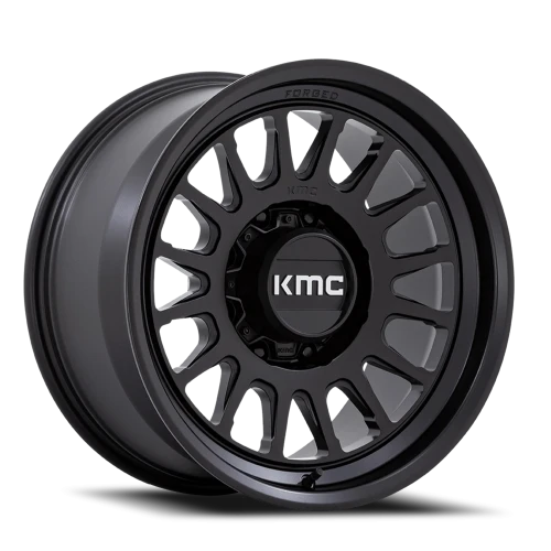 KMC Impact Forged Monoblock KM452 MX 18x9 +18 8x180mm 124.2mm Satin Black