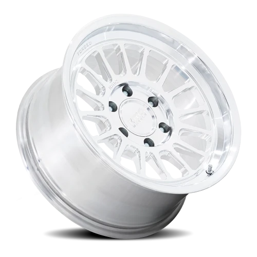 KMC Impact Forged KM447DX 17x8.5 -10 6x139.7mm 106.1mm Machined Raw Machined