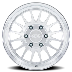 KMC Impact Forged KM447DX 18x9 +18 6x135mm 87.1mm Machined Raw Machined