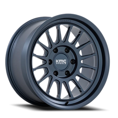 KMC Impact Forged KM447LX 18x9 -12 6x139.7mm 106.1mm Metallic Blue