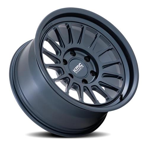 KMC Impact Forged KM447LX 17x8.5 +0 6x135mm 87.1mm Metallic Blue