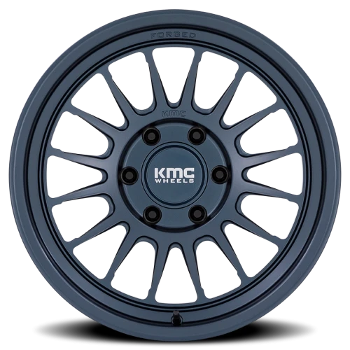 KMC Impact Forged KM447LX 18x9 +0 6x135mm 87.1mm Metallic Blue