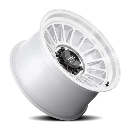 KMC Impact OL KM724 MS 17x8.5 +0 5x127mm 71.5mm Machined Silver