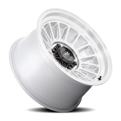 KMC Impact OL KM724 MS 17x8.5 +0 6x139.7mm 106.1mm Machined Silver