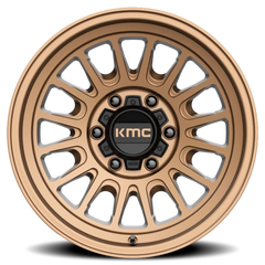 KMC Impact OL KM724 BRZ 17x8.5 +0 6x120mm 66.9mm Matte Bronze