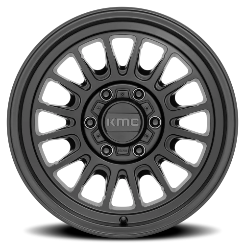 KMC Impact OL KM724 SB 17x8.5 +0 6x139.7mm 106.1mm Satin Black