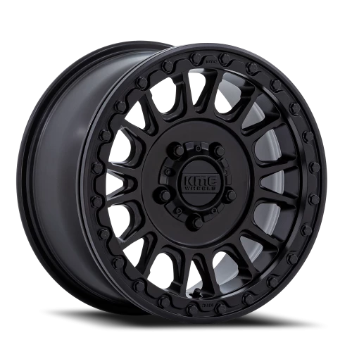 KMC Impact UTV Beadlock KS239MX 15x10 +0 4x156mm 115.1mm Satin Black