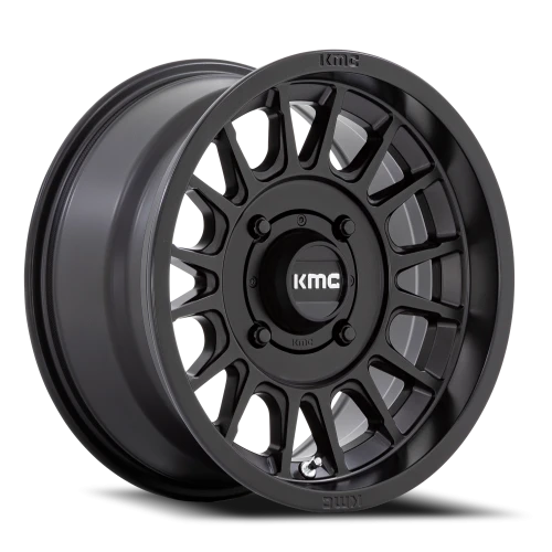 KMC Impact UTV KS138 SB 15x10 +0 4x137mm 96mm Satin Black