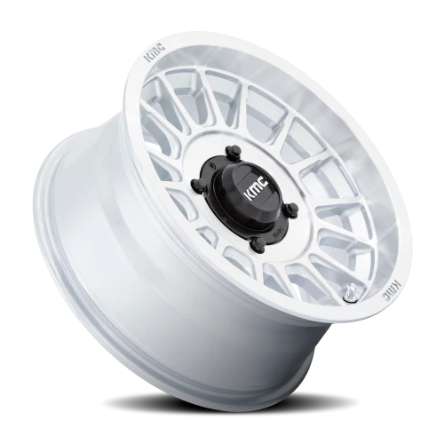 KMC Impact UTV KS138 SL 15x7 +10 4x137mm 96mm Machined Silver