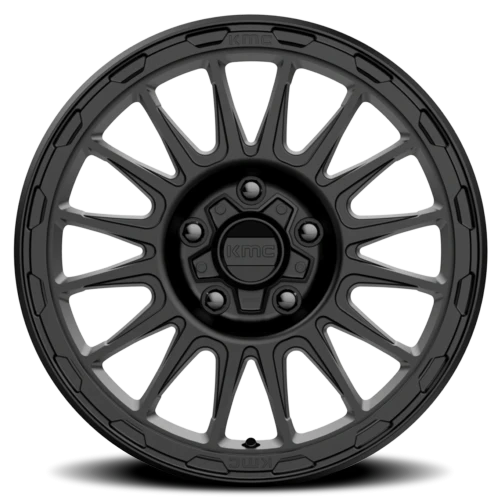 KMC Impact KM542 SB 17x8.5 +0 6x139.7mm 106.25mm Satin Black