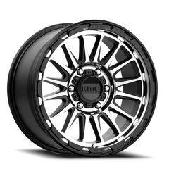 KMC Impact KM542 SMB 17x8.5 +0 6x135mm 87.1mm Satin Black Machined