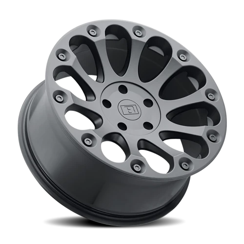 Level 8 Impact 15x8 -24 5x127mm 71.6mm Matte Black