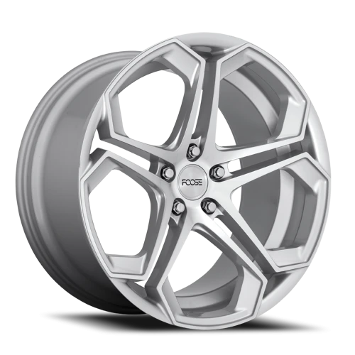 Foose Impala F170 20x10.5 +40 5x114.3mm 72.56mm Gloss Silver Machined