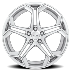 Foose Impala F170 20x10.5 +40 5x114.3mm 72.56mm Gloss Silver Machined