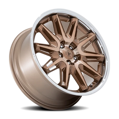 Asanti Black Label Imperator ZS 22x10.5 +38 5x112mm 66.56mm Bronze Machined SS Lip