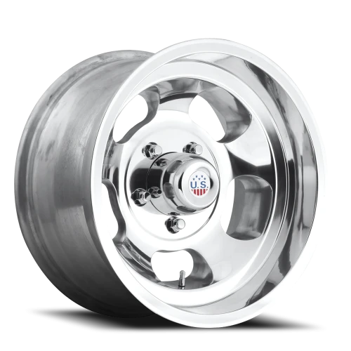 US Mags Indy U101 15x8 -12 5x114.3mm 72.56mm High Luster Polished