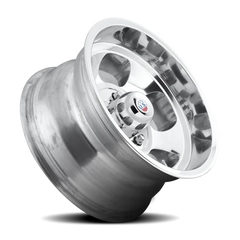 US Mags Indy U101 15x9 +1 5x114.3mm 72.56mm High Luster Polished