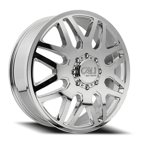 Cali Offroad Invader Dually 9115D CH 22x8.25 +115 8x200mm 142mm Chrome
